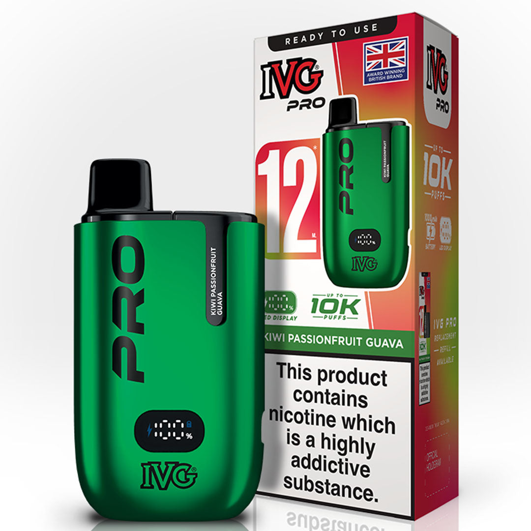IVG Pro 12 10k Prefilled Vape KIT 20mg