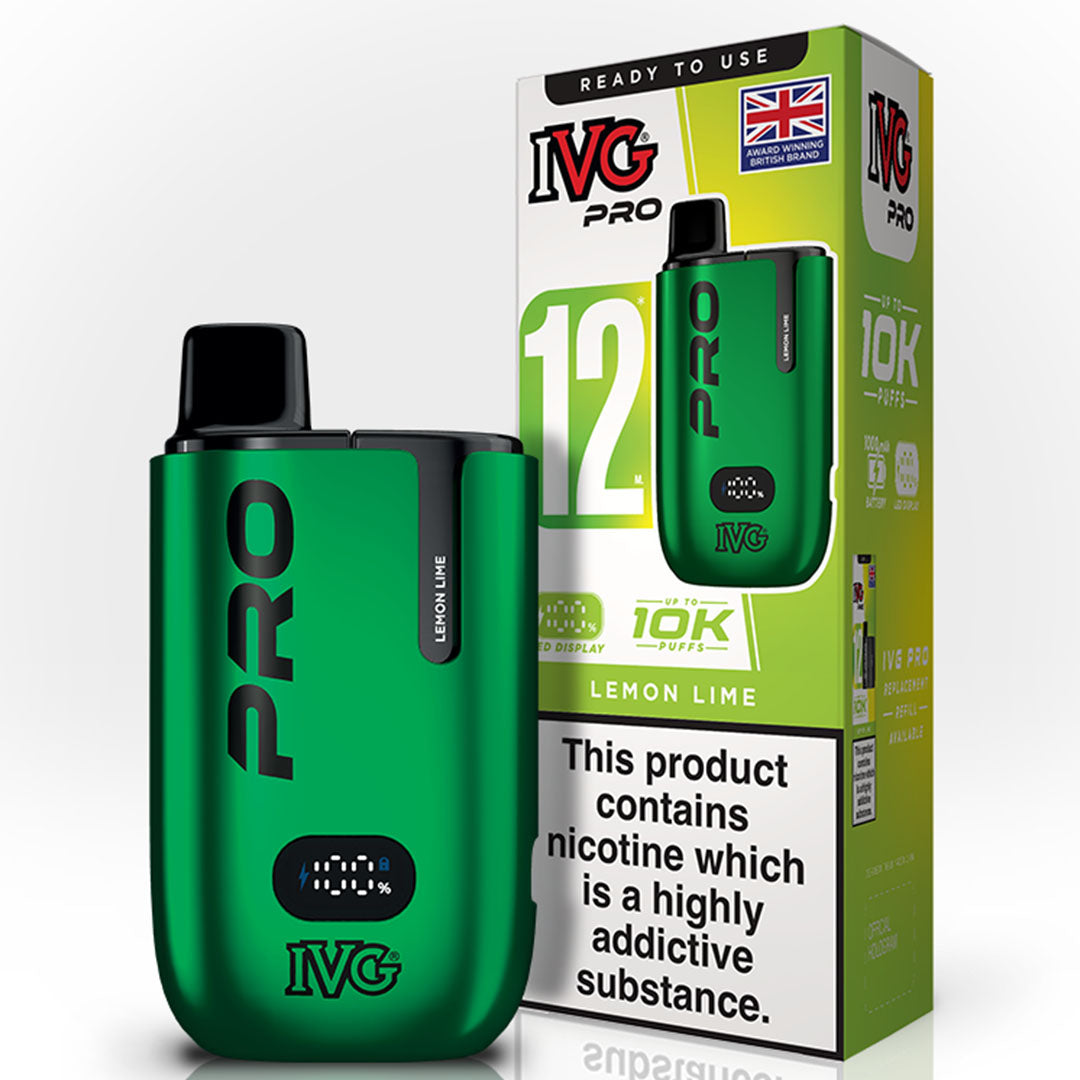 IVG Pro 12 10k Prefilled Vape KIT 20mg