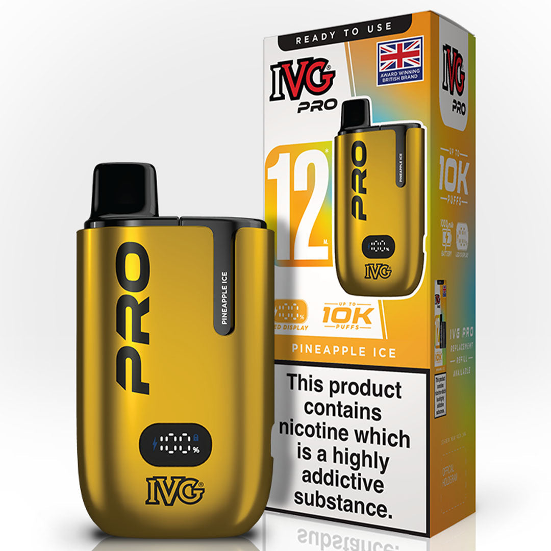 IVG Pro 12 10k Prefilled Vape KIT
