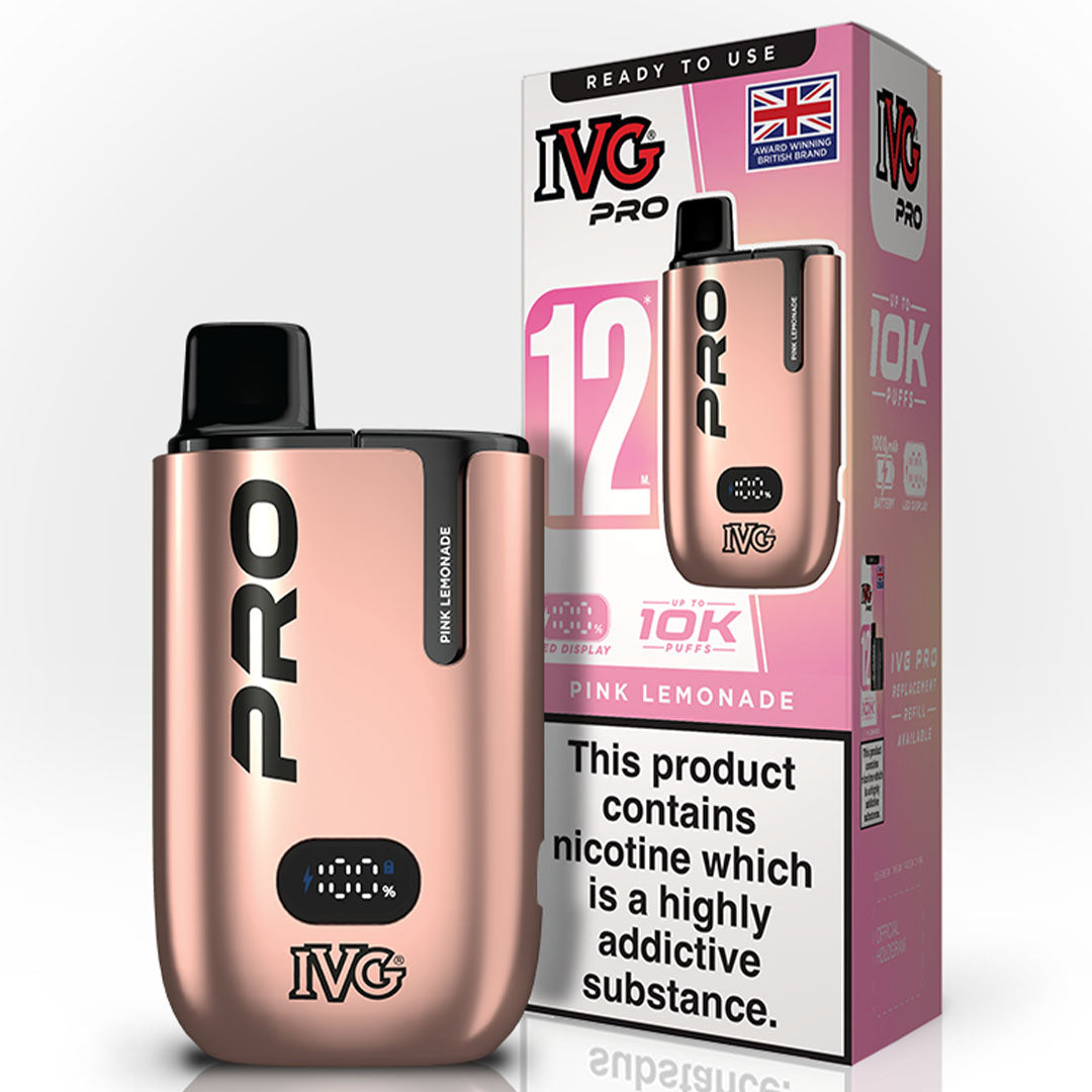 IVG Pro 12 10k Prefilled Vape KIT 20mg