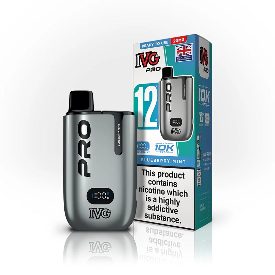 IVG Pro 12 10k Prefilled Vape KIT 20mg