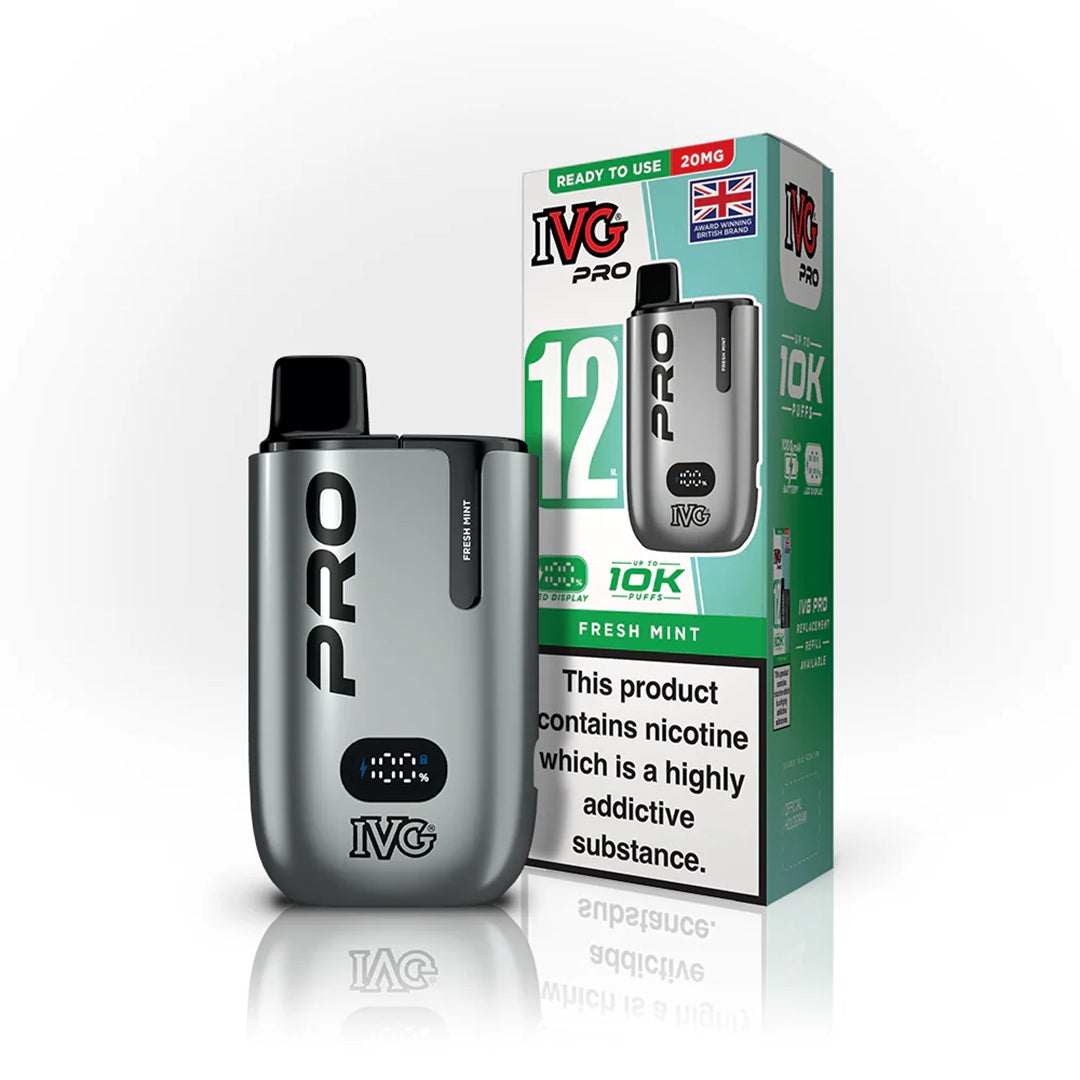IVG Pro 12 10k Prefilled Vape KIT 20mg