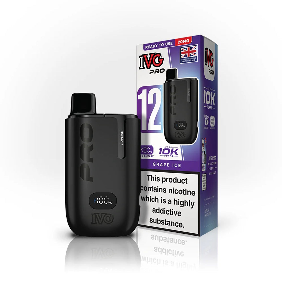 IVG Pro 12 10k Prefilled Vape KIT