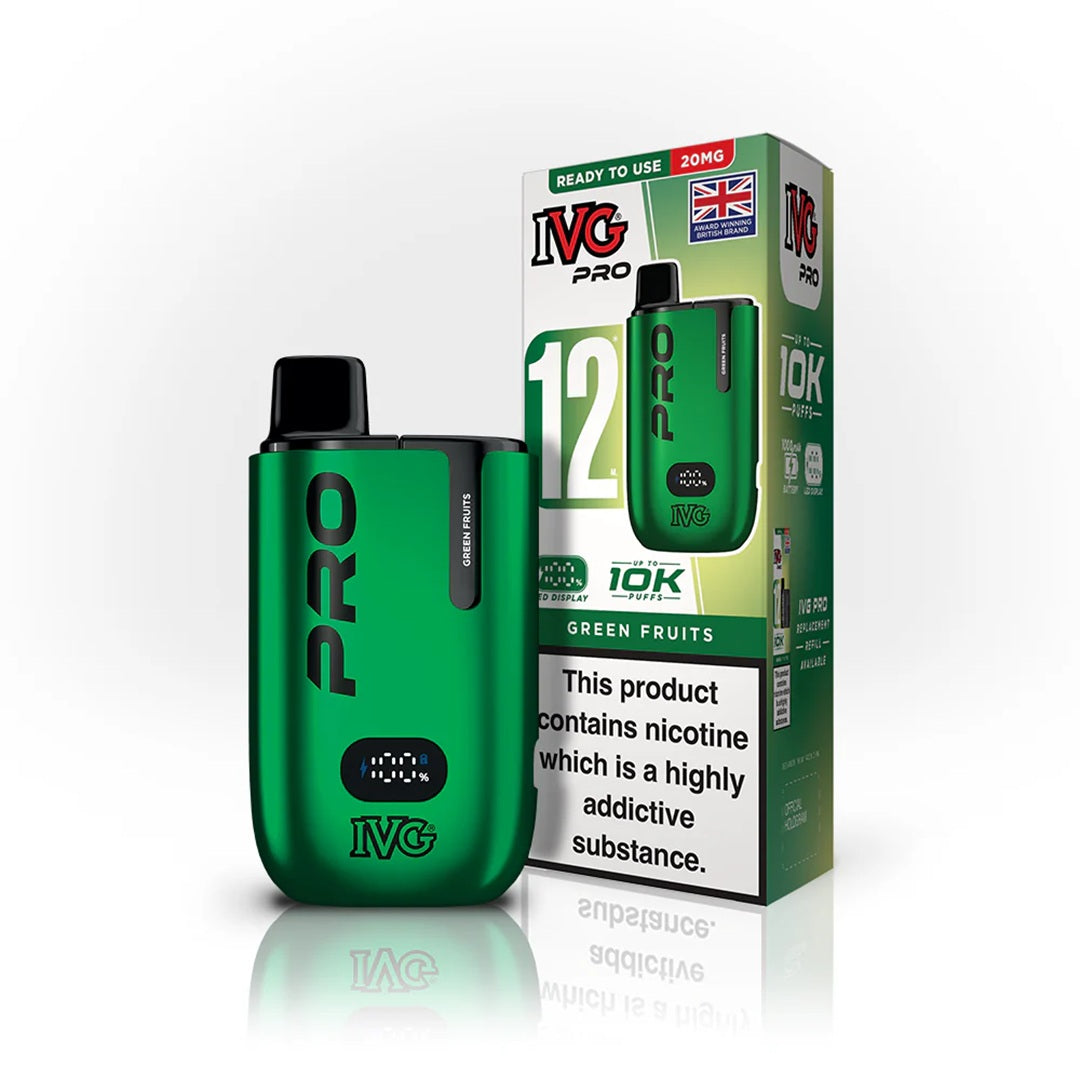 IVG Pro 12 10k Prefilled Vape KIT 20mg