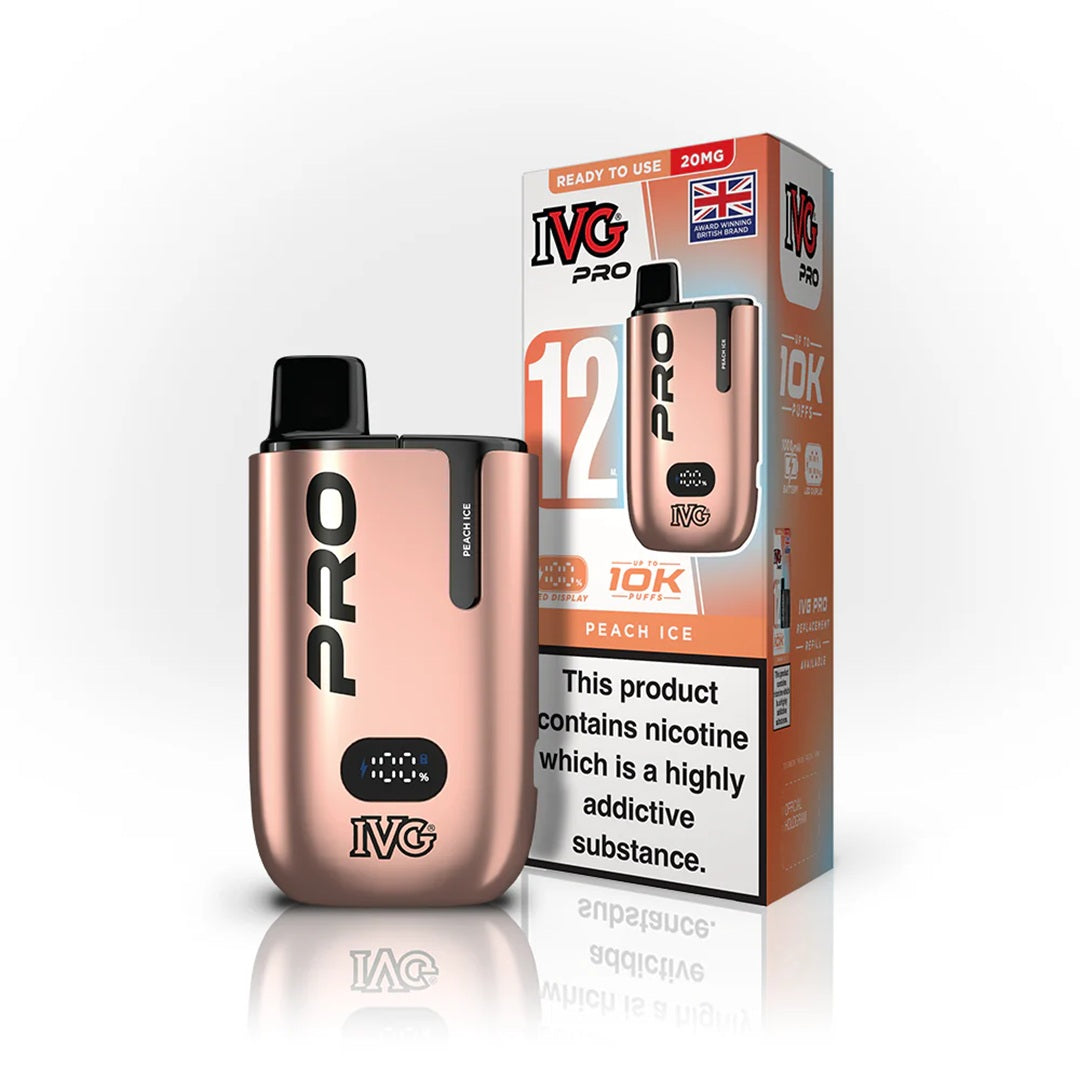 IVG Pro 12 10k Prefilled Vape KIT 20mg