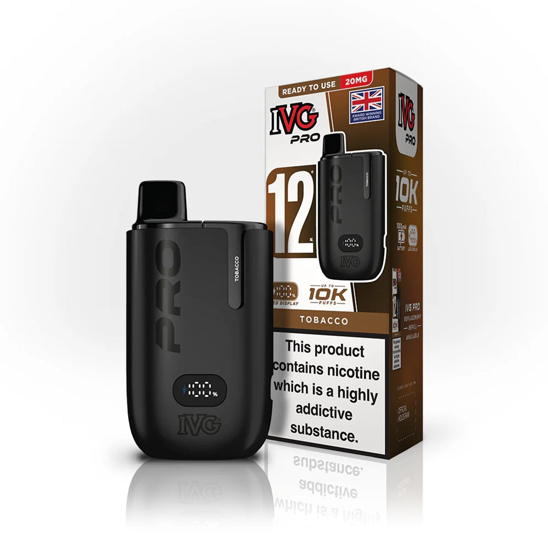 IVG Pro 12 10k Prefilled Vape KIT 20mg