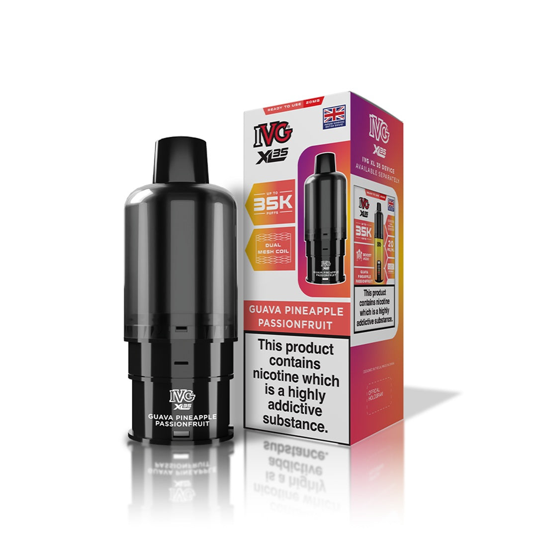IVG XL 35K Prefilled Pod + Refill Container