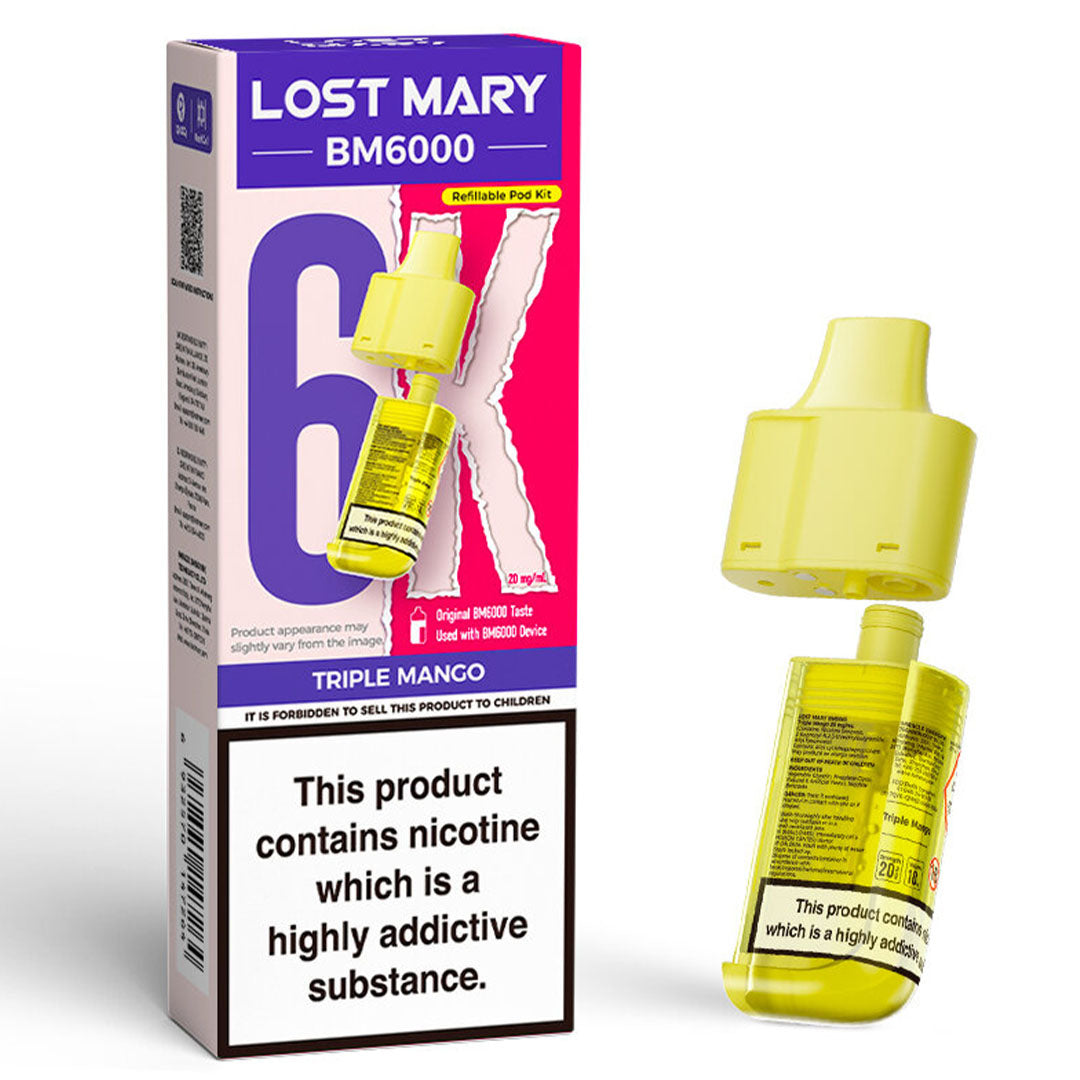 Lost Mary BM6000 Prefilled POD 0mg