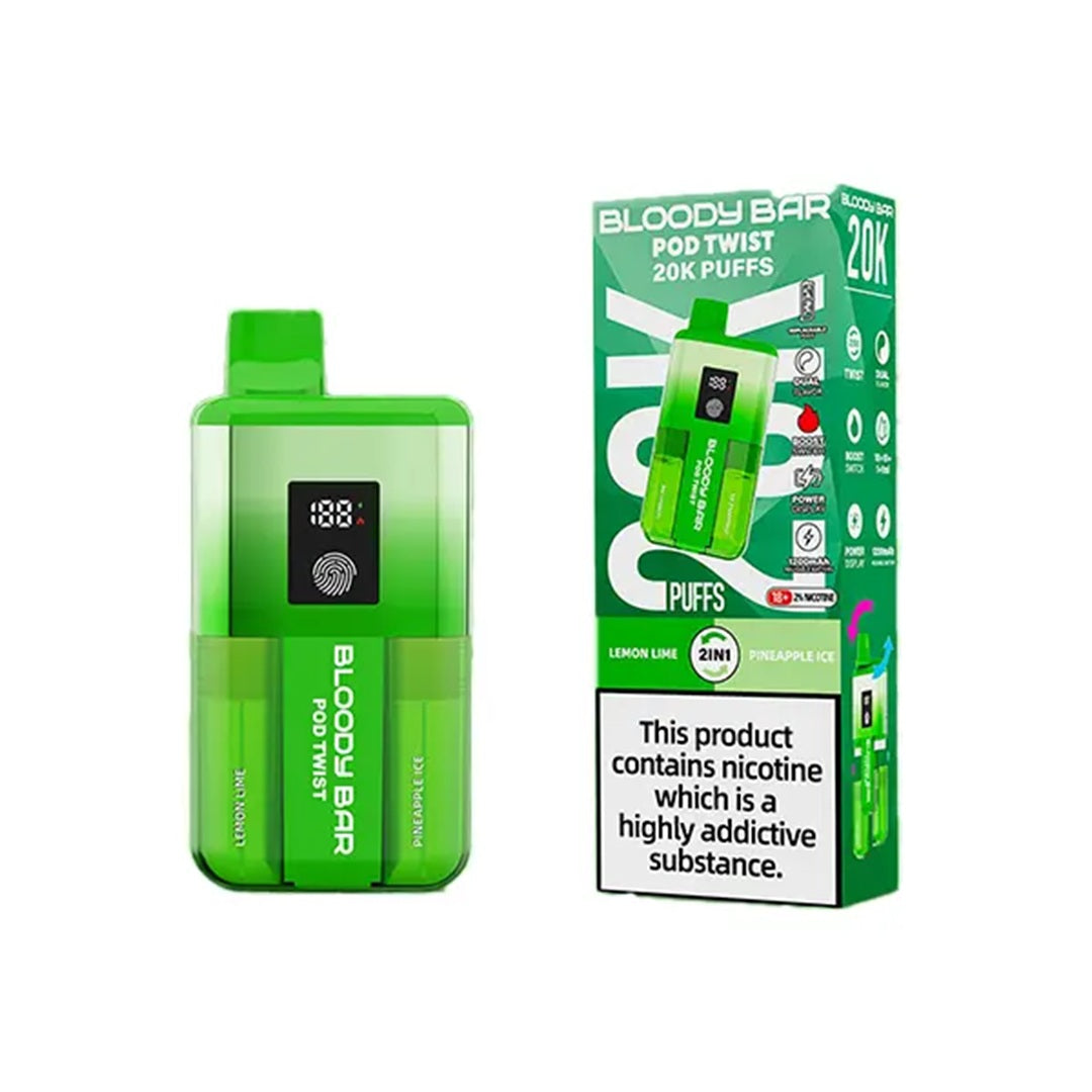 Bloody Bar Ultra Twist 20K Prefilled Vape KIT