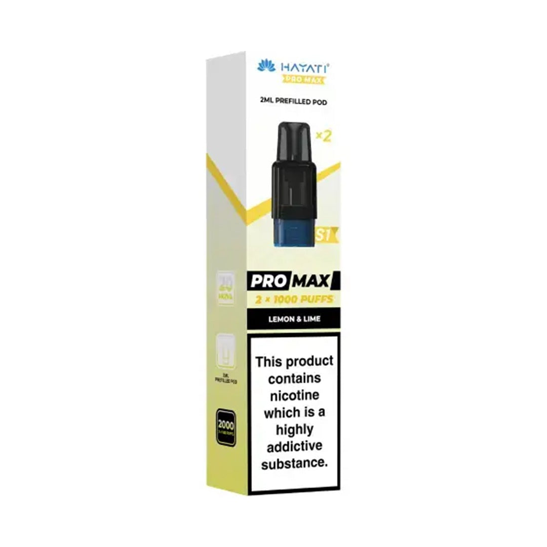 Hayati Pro Max S1 Prefilled Pods