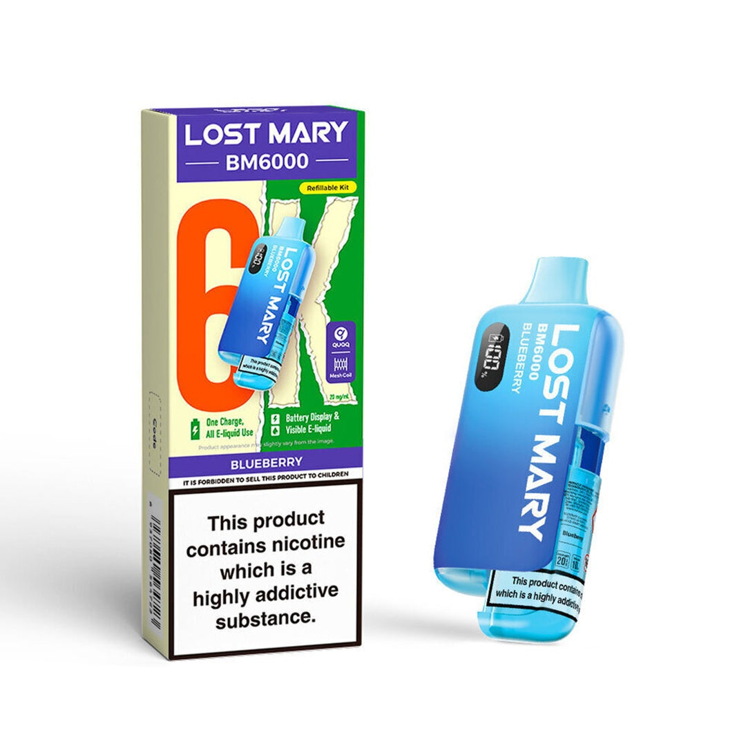 Lost Mary BM6000 Prefilled Vape KIT 0mg