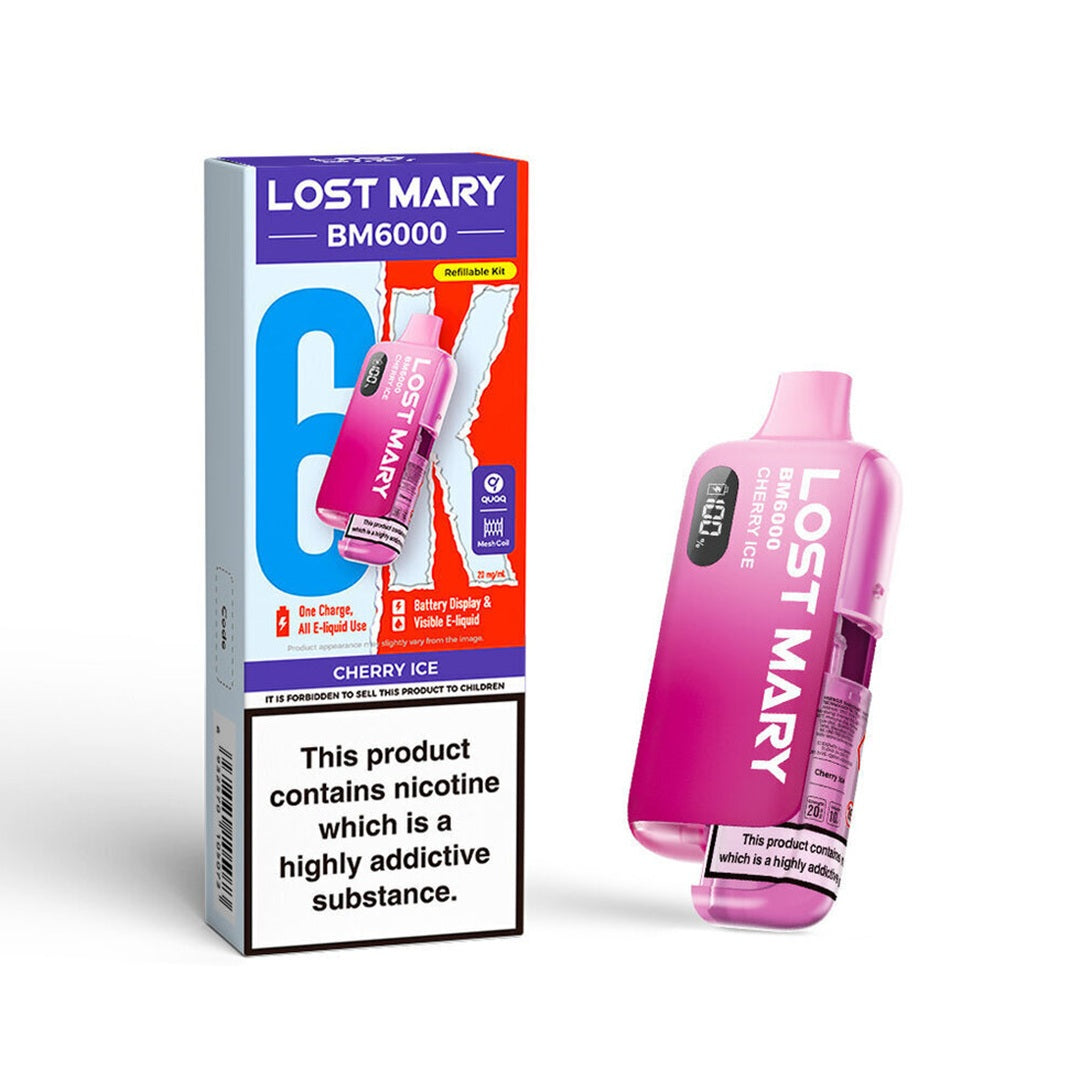 Lost Mary BM6000 Prefilled Vape KIT 0mg