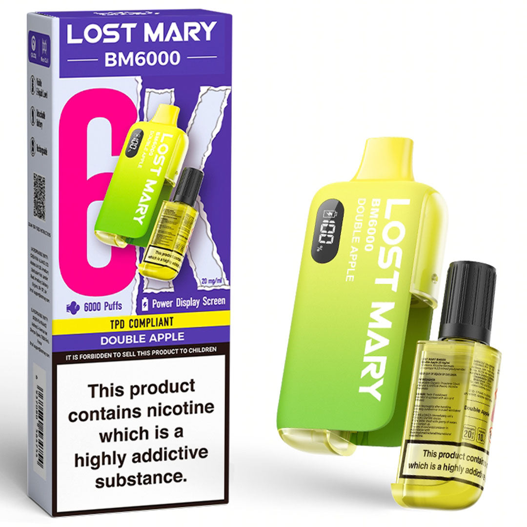 Lost Mary BM6000 Prefilled Vape KIT 10mg