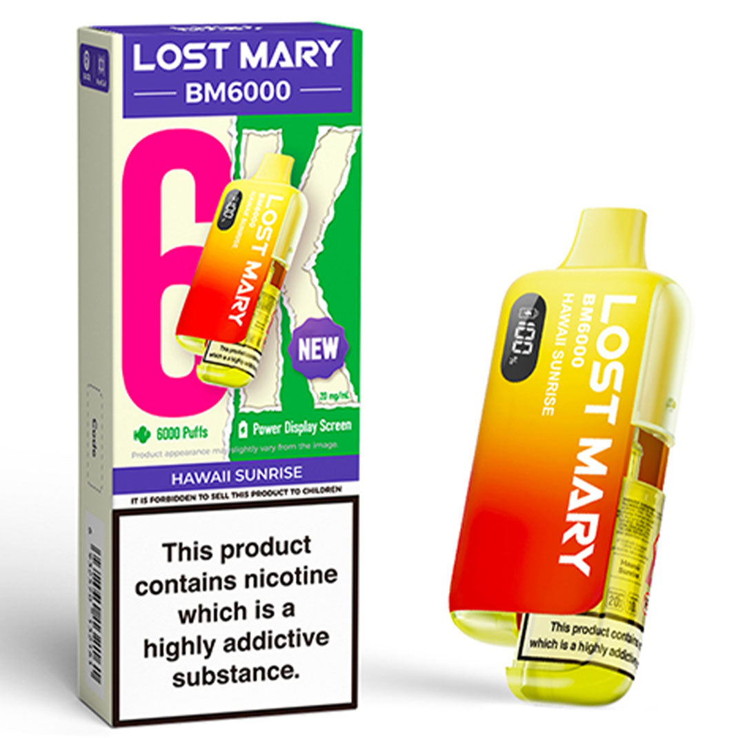 Lost Mary BM6000 Prefilled Vape KIT 0mg