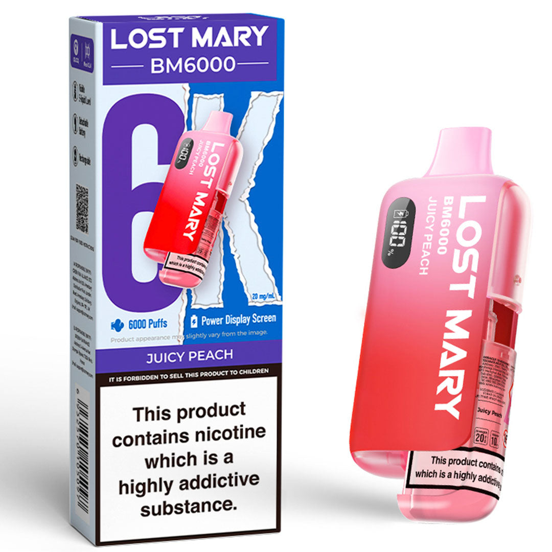 Lost Mary BM6000 Prefilled Vape KIT 10mg