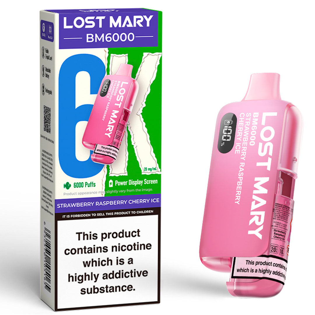 Lost Mary BM6000 Prefilled Vape KIT 0mg