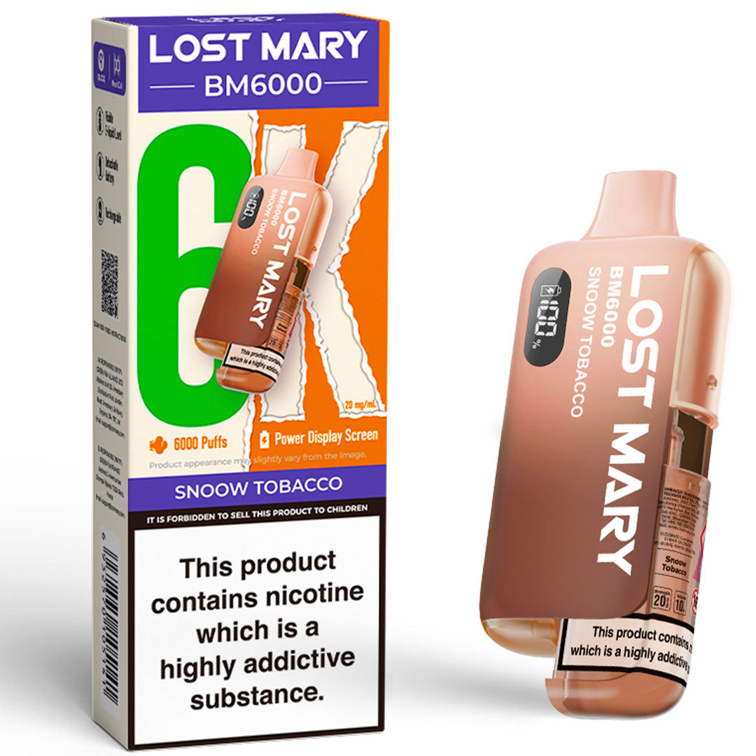 Lost Mary BM6000 Prefilled Vape KIT 10mg
