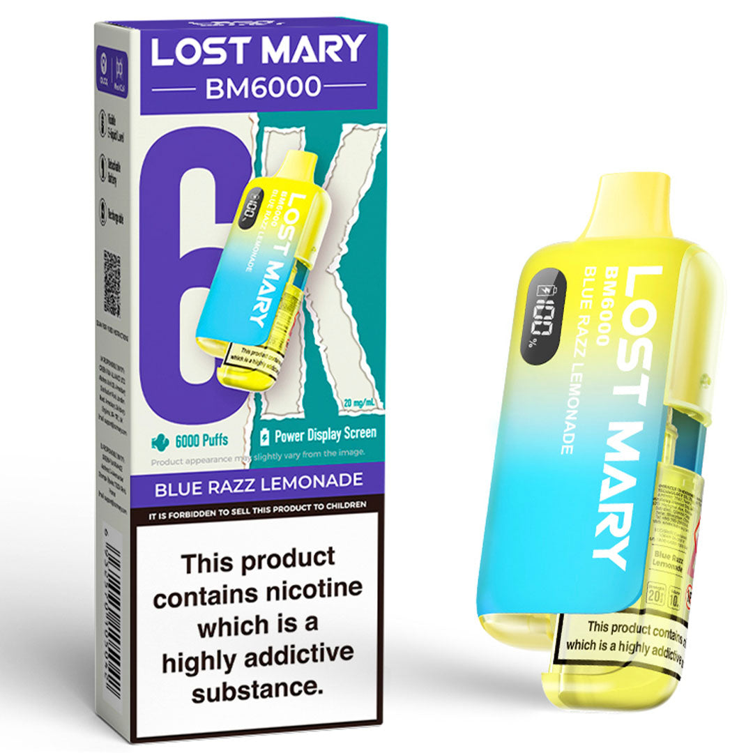 Lost Mary BM6000 Prefilled Vape KIT 0mg