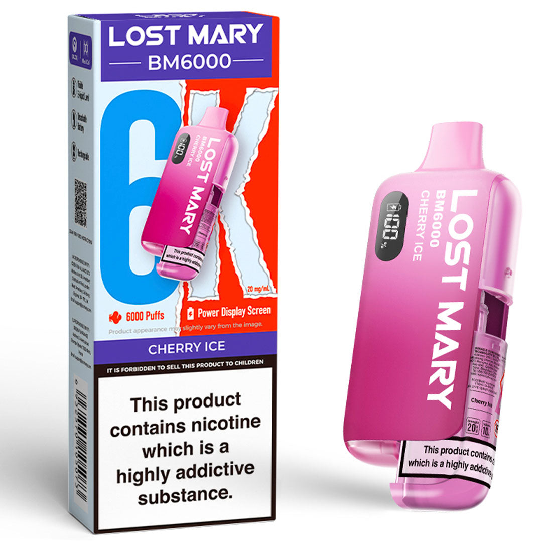 Lost Mary BM6000 Prefilled Vape KIT 0mg
