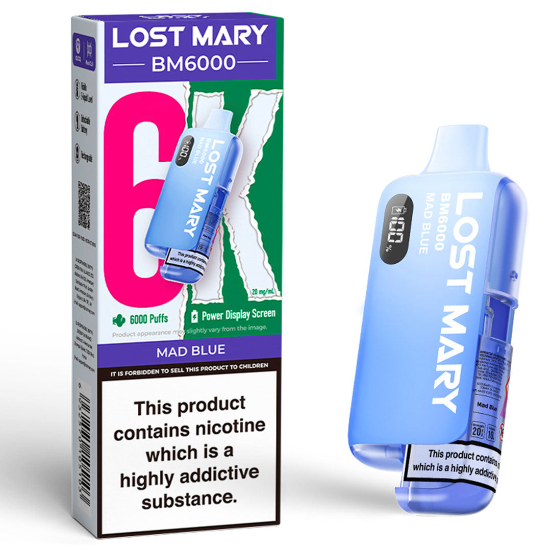 Lost Mary BM6000 Prefilled Vape KIT 10mg