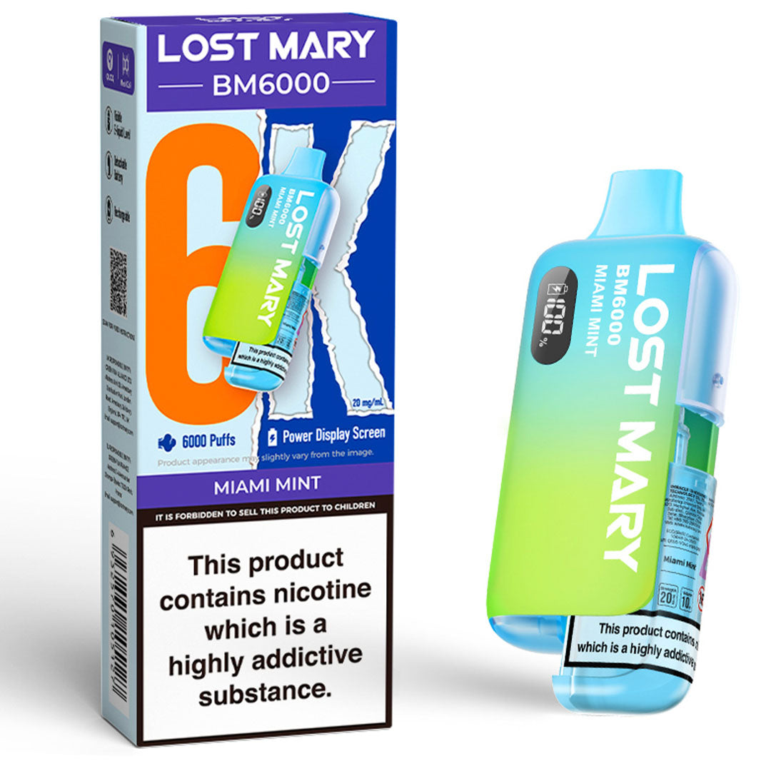 Lost Mary BM6000 Prefilled Vape KIT 0mg