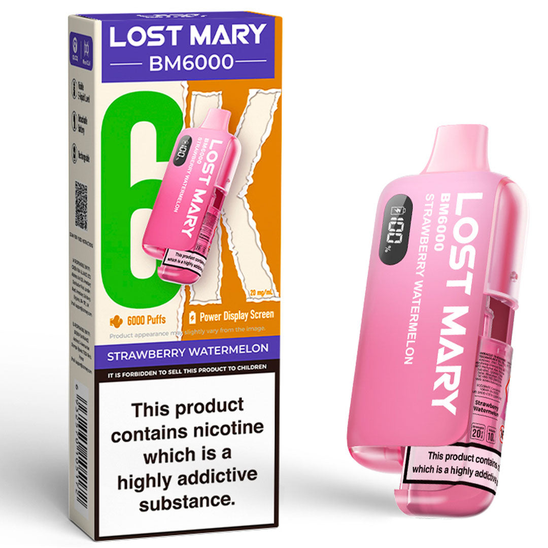 Lost Mary BM6000 Prefilled Vape KIT 0mg