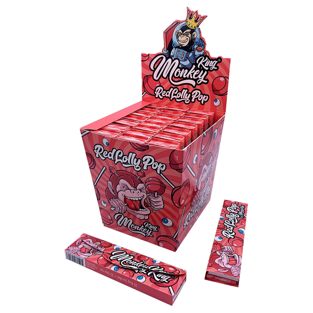 Monkey King Scented Smoking Papers & Tips 24PACK