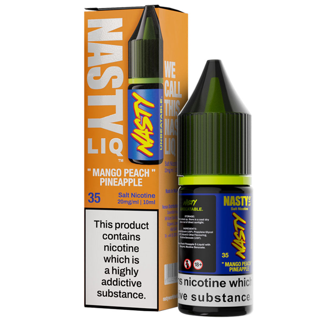 Mango Peach Pineapple Nic Salt E-Liquid By Nasty Liq