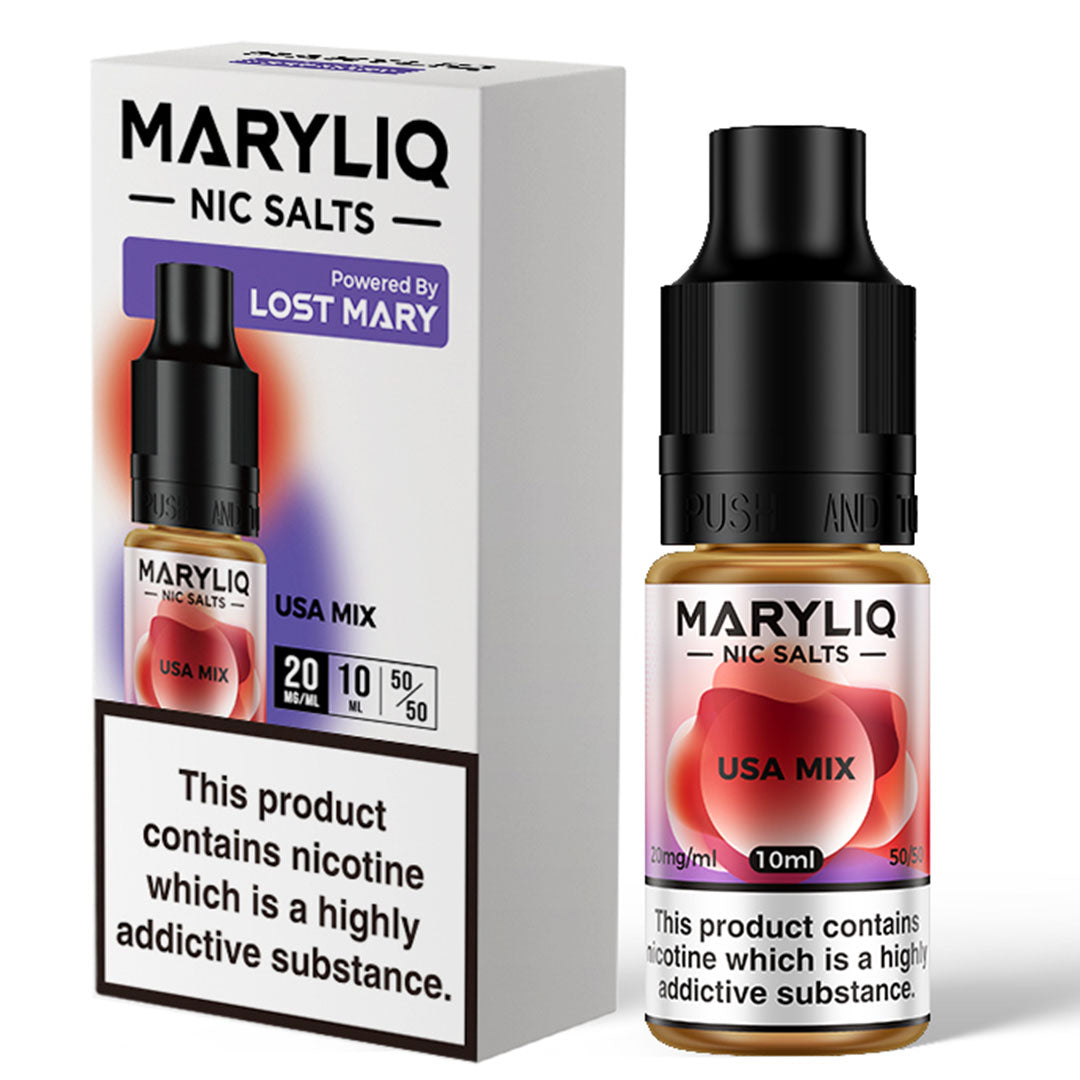Maryliq 10mg - Lost Mary Nic Salt E-Liquid 10ml