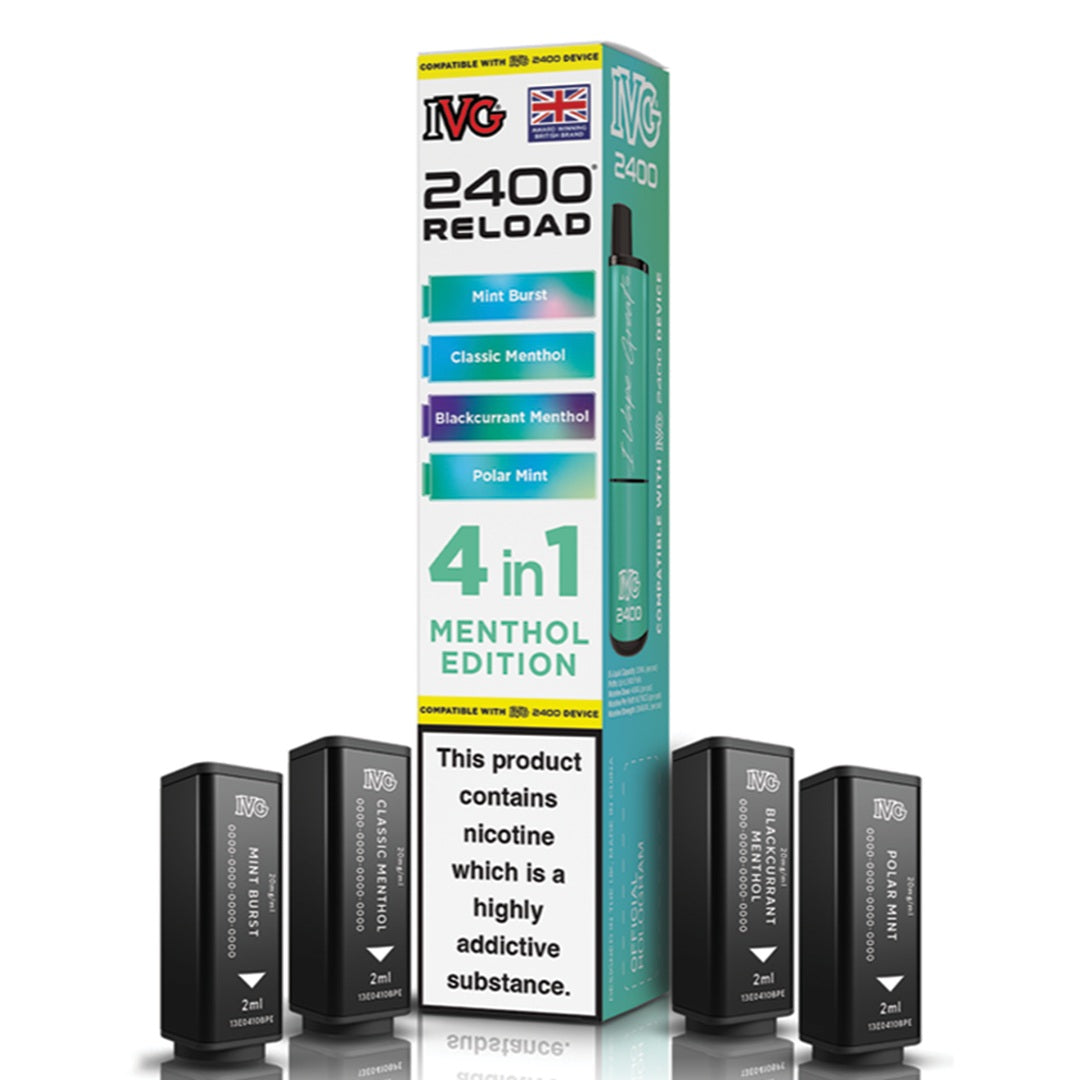 IVG 2400 Reload 4in1 Prefilled POD