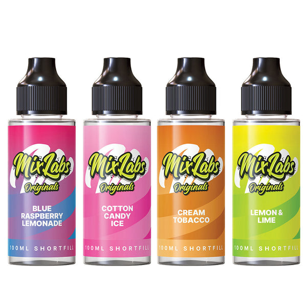 Mix Labs Shortfill E-Liquid 100ml