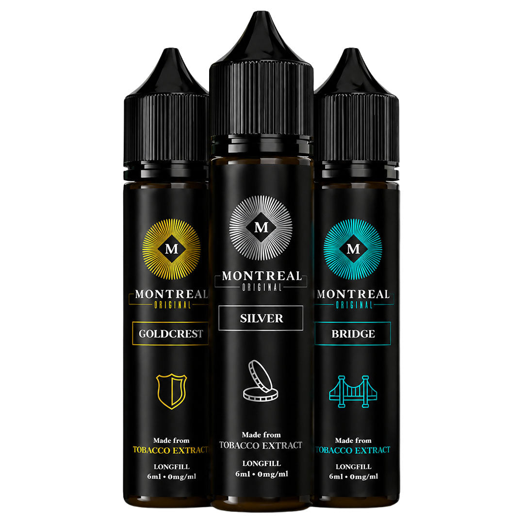Montreal Original 6ml 0mg Longfill (60ml Bottle)