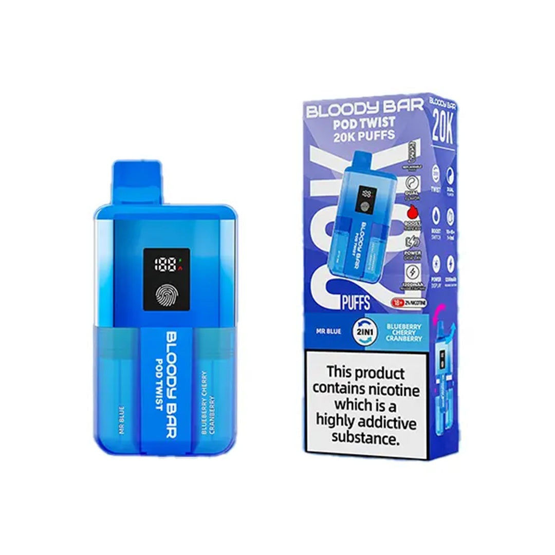 Bloody Bar Ultra Twist 20K Prefilled Vape KIT