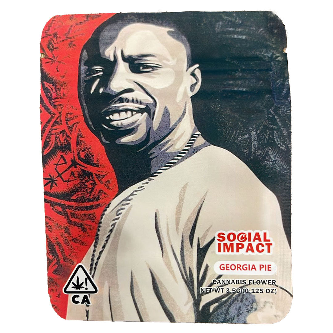 Cali Packs 3.5g Empty Mylar Bags Packaging