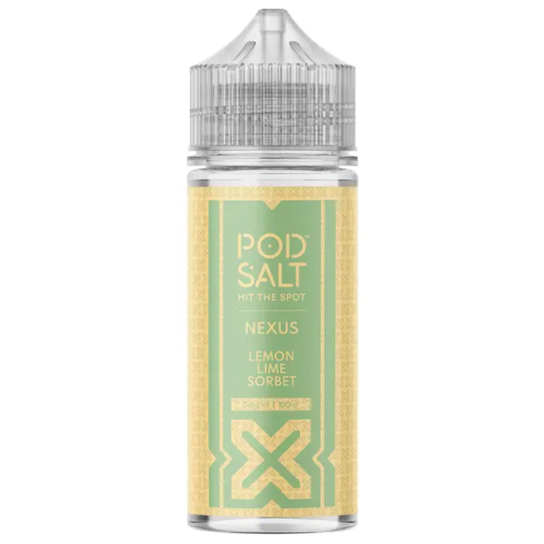 Nexus Lemon Lime Sorbet 100ml Shortfill by Pod Salt