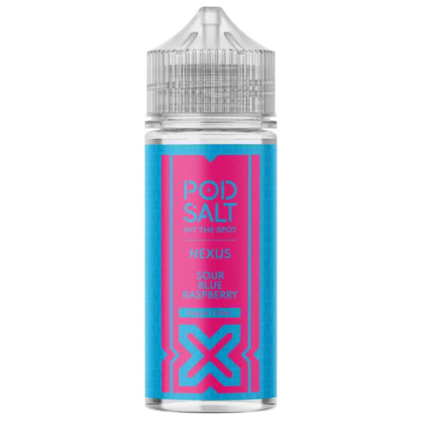 Nexus Sour Blue Raspberry 100ml Shortfill by Pod Salt