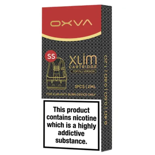 Oxva XLIM Top Fill Cartridge Stainless Steel 2ml/ 3pcs