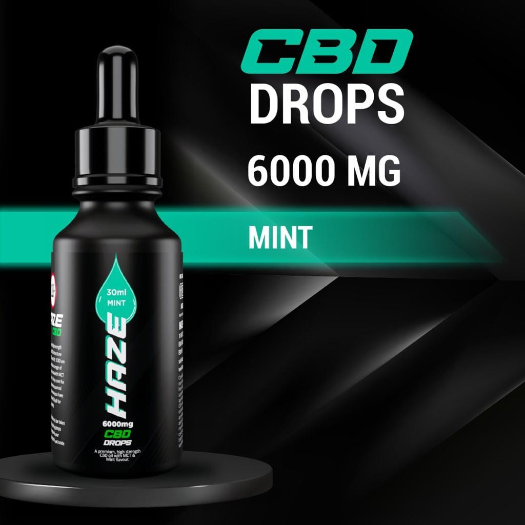Mint Haze CBD Drops 30ml 6000mg