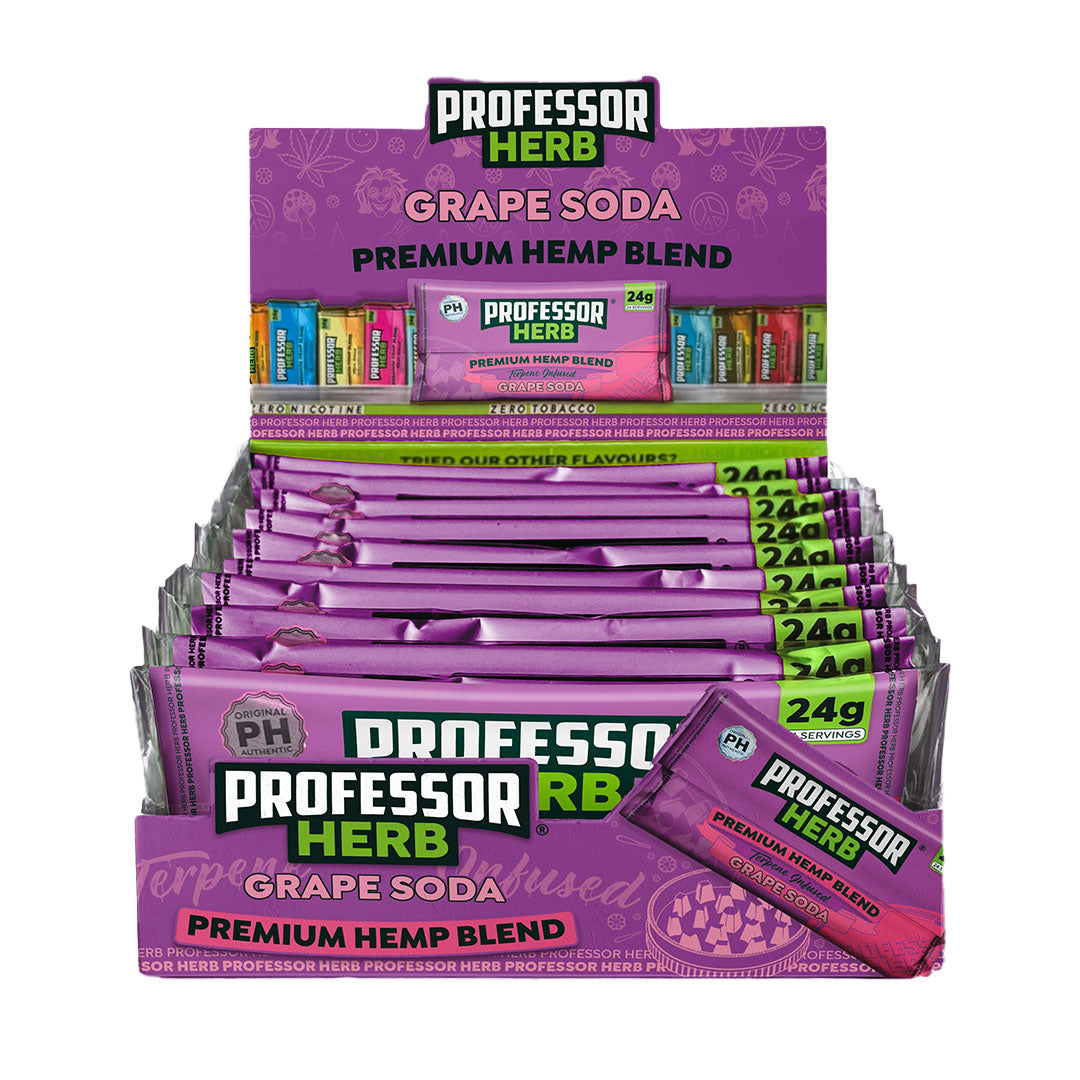 PROFESSOR HERB Premium Hemp Blend (24g) - Assorted Flavours (NO VAT)