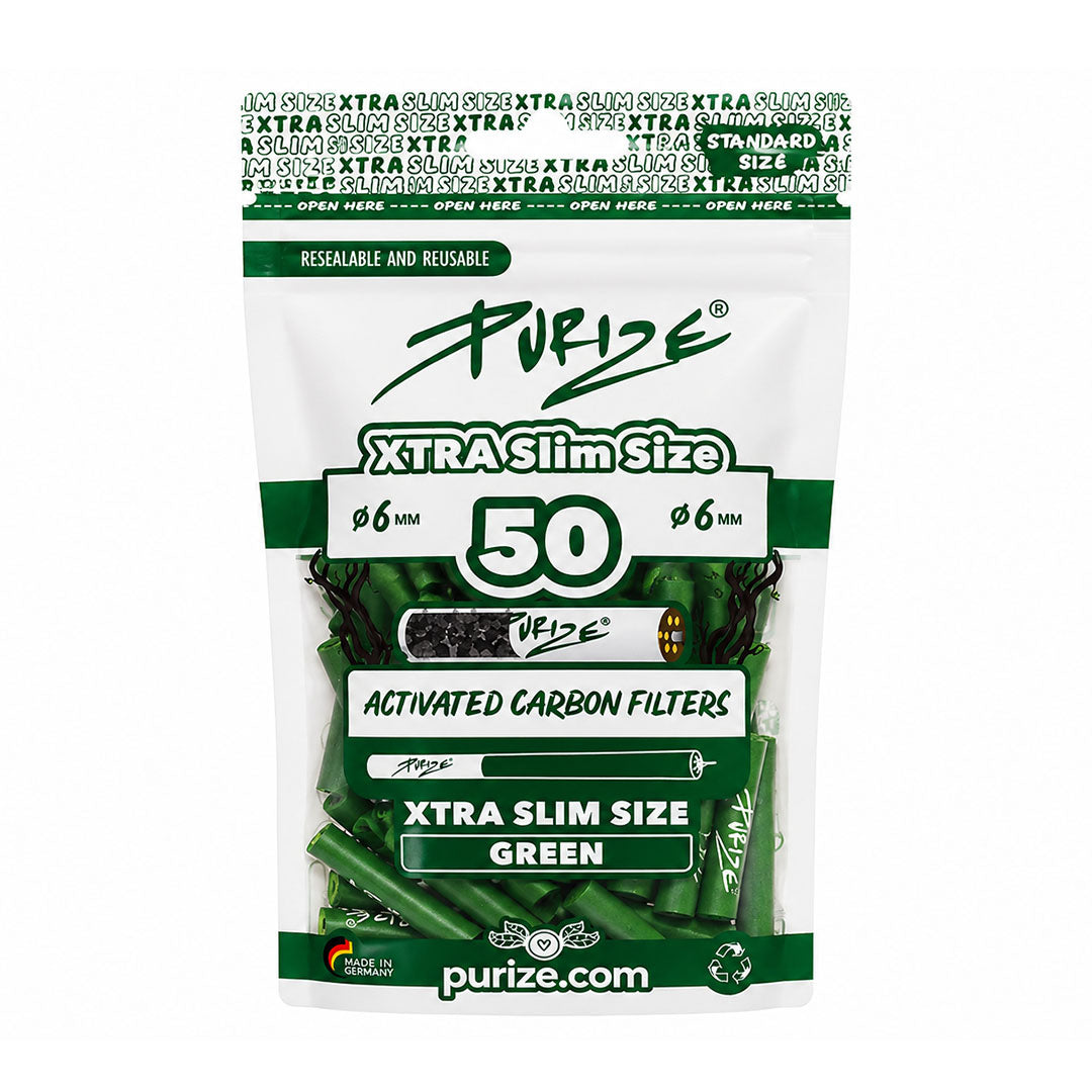 50 PURIZE XTRA Slim Size | Assorted Colours - 6mm