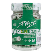 PURIZE Glass 111 SUPER Slim Size Filters in Jar - 0.5mm