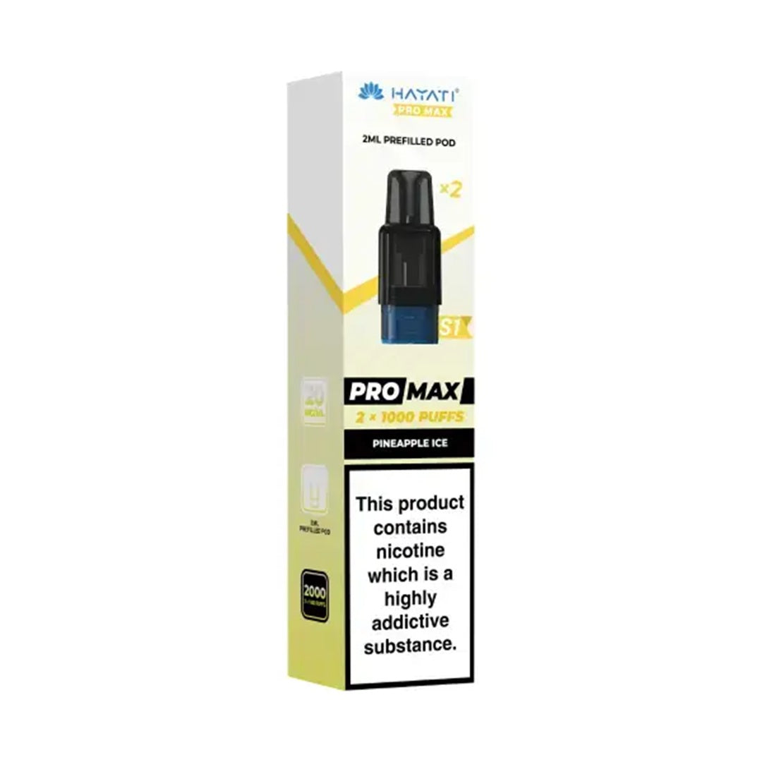 Hayati Pro Max S1 Prefilled Pods