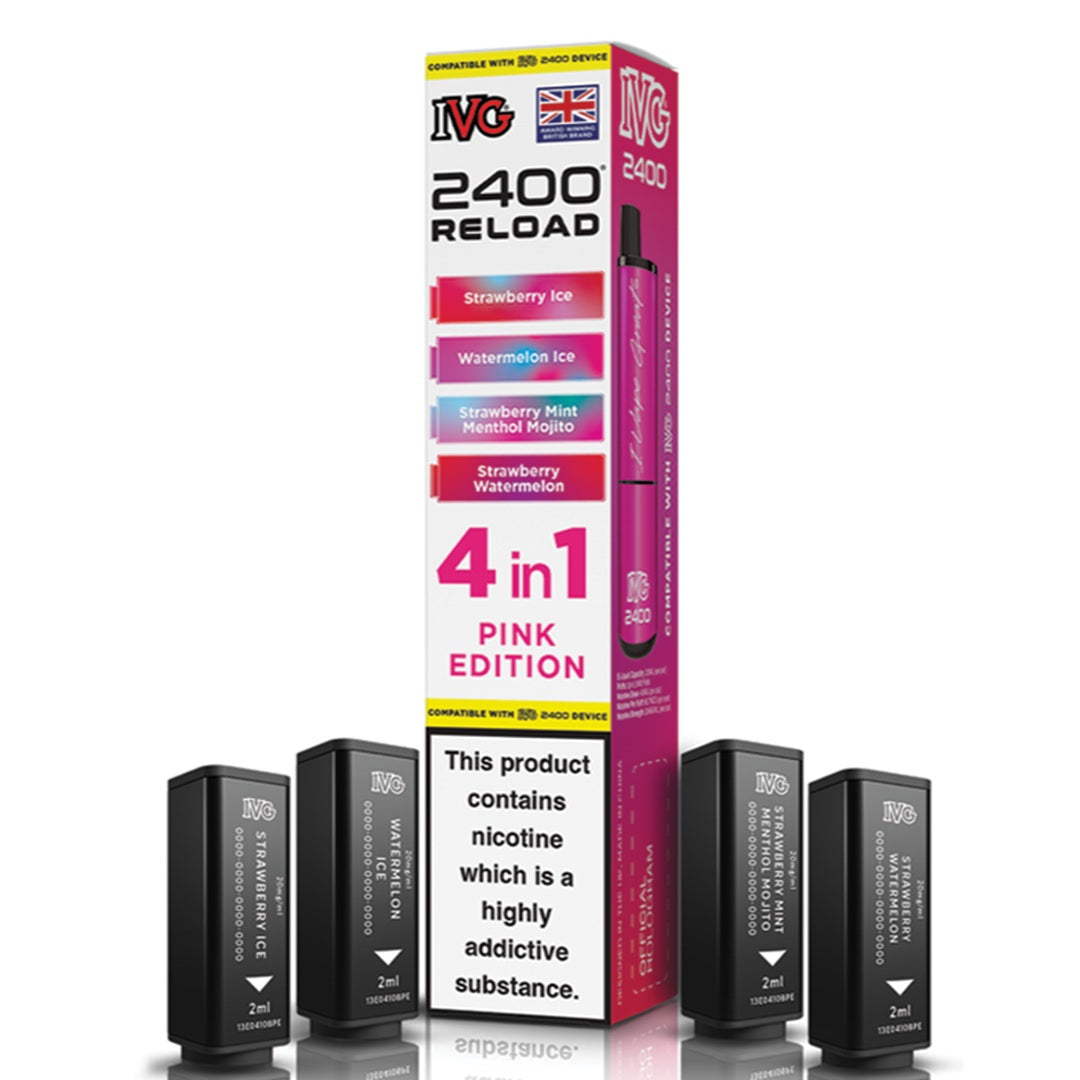 IVG 2400 Reload 4in1 Prefilled POD
