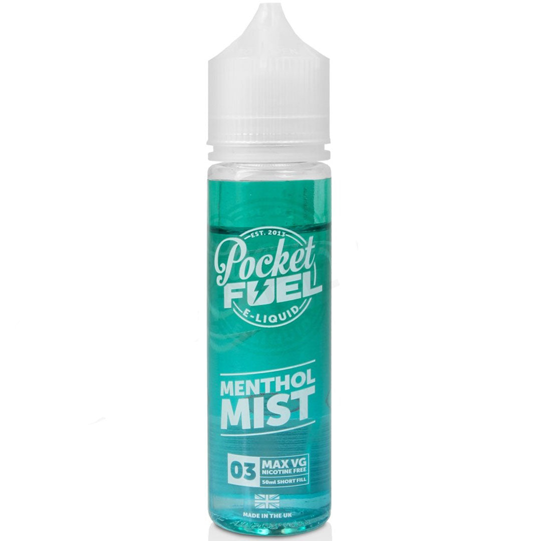 Pocket Fuel Menthol Mist Short Fill 50ml
