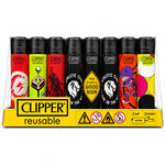 Load image into Gallery viewer, CLIPPER Lighters Printed Various Designs Box Of 48