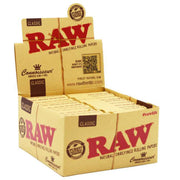 RAW Classic Connoisseur King Size Slim Rolling Papers and Filter Tips (Box Of 24)