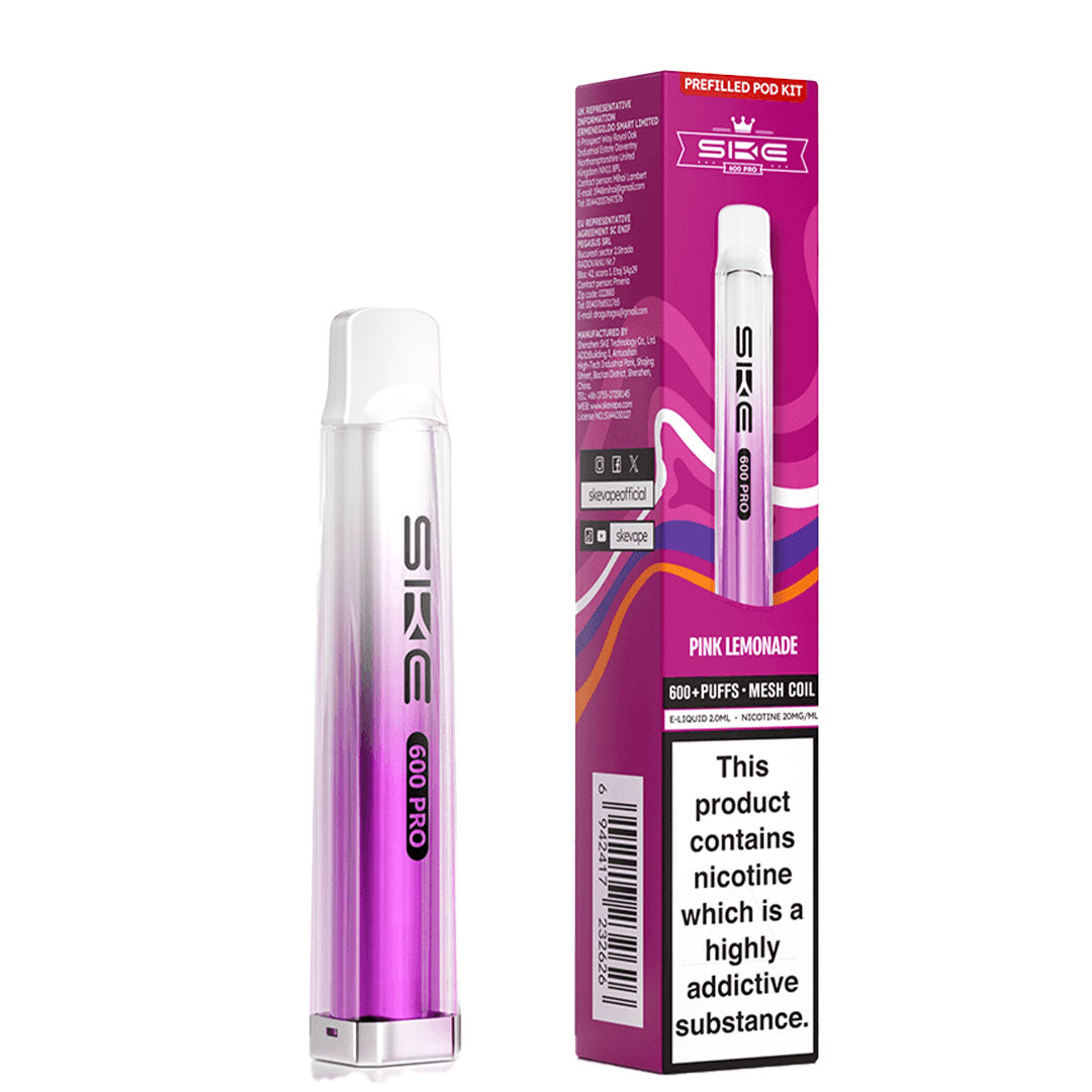 SKE Pro 600 Prefilled Vape KIT