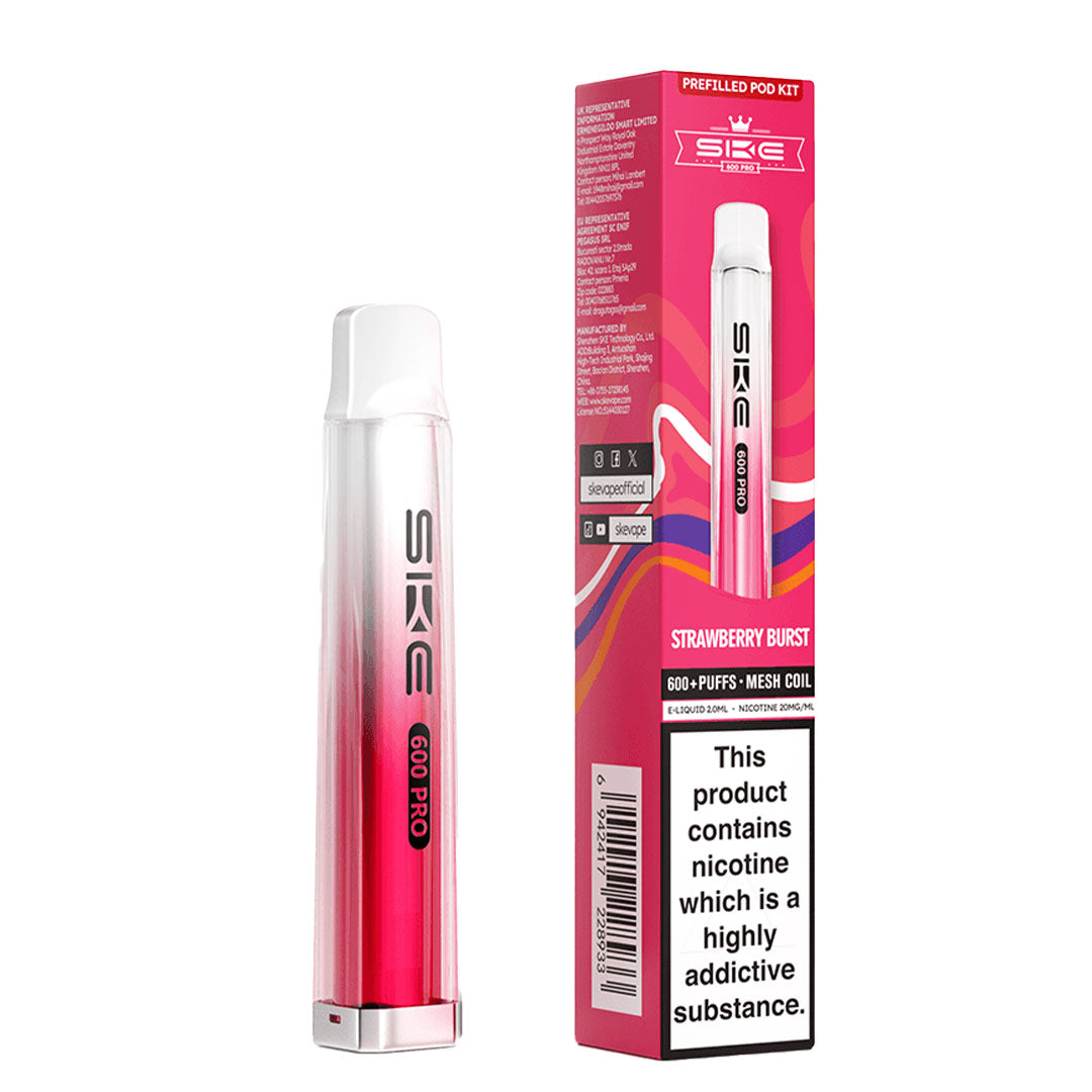 SKE Pro 600 Prefilled Vape KIT
