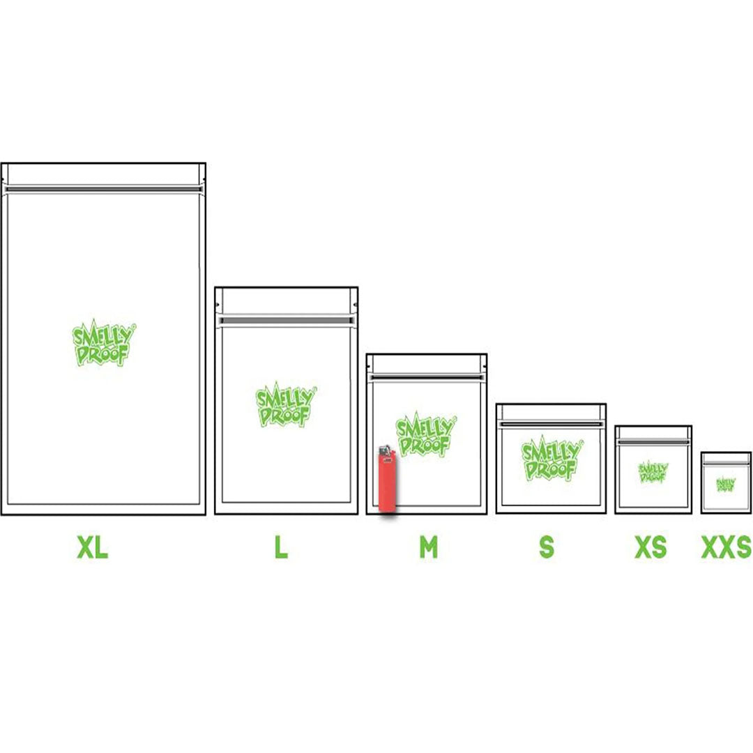Smelly Proof Clear Bags