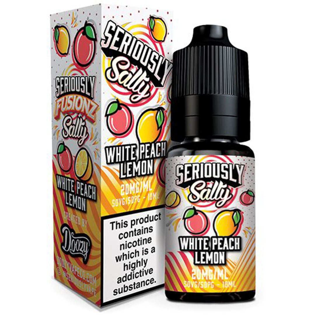 Seriously Fusionz Salts - White Peach Lemon